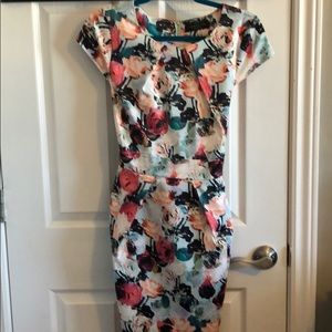 Floral midi dress